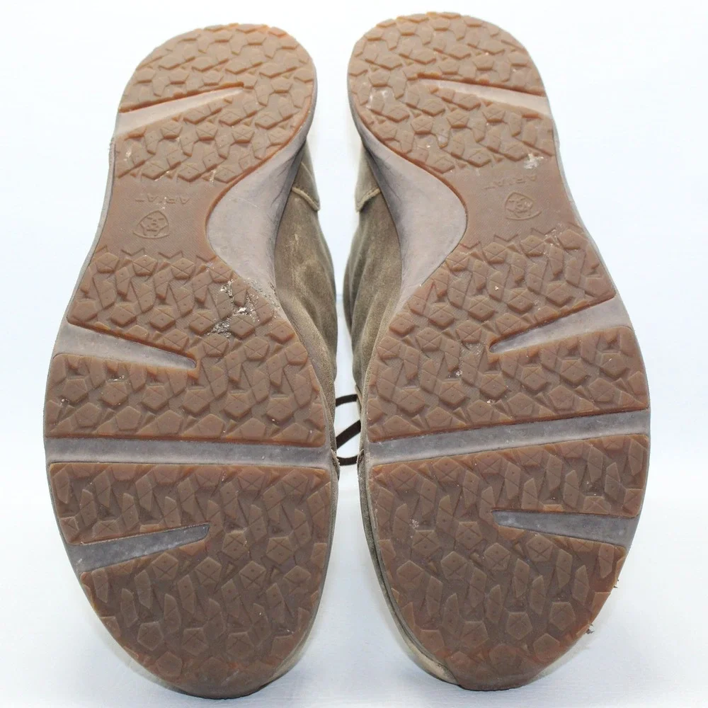 Ariat Spitfire Mens 13D Brown Leather Moc‎ Toe Chukka Boots 10021723